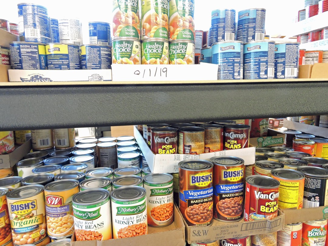 canned goods Bigfork Food Bank